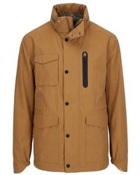 Herno - Brown Polyester Shell Jacket - Lyst