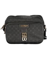 Laura Biagiotti - Black Polyester Handbag - Lyst