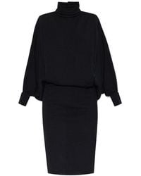 Saint Laurent - Wool Dress - Lyst
