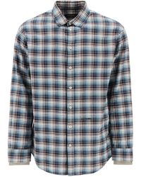 DSquared² - Check Shirt With Layered Sleeves - Lyst