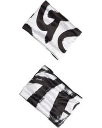 Dolce & Gabbana - Dg Logo Silk 1 Pair Wristband - Lyst