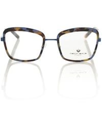 Frankie Morello - Blue Metallic 's Eyeglass Frame - Lyst
