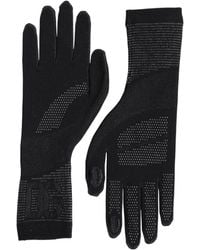 Dolce & Gabbana - Black Dg Logo Cotton Hands Mitten Men Gloves - Lyst
