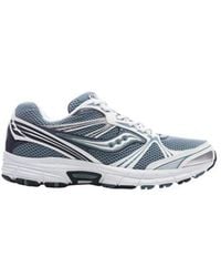 Saucony - Blue Synthetic Athletic Sneakers - Lyst