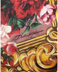 Dolce & Gabbana - Multicolor Floral Long Sleeves Button Down Shirt Top - Lyst