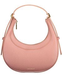 Coccinelle - Pink Leather Handbag - Lyst