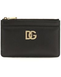 Dolce & Gabbana - Black Calf Leather Bos Taurus Wallet - Lyst