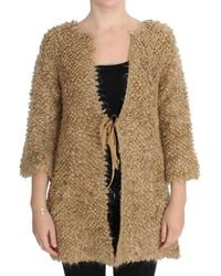 Pink Memories - Wool Blend Cape Sweater - Lyst