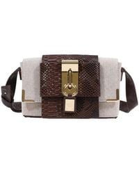 Replay - Beige Polyester Handbag - Lyst