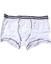 Dolce & Gabbana - White Cotton Stretch Regular Boxer Underwear - Lyst