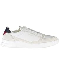 Tommy Hilfiger - White Leather Men Sneaker - Lyst