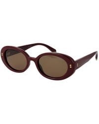 Polaroid - Burgundy Polycarbonate Sunglasses - Lyst