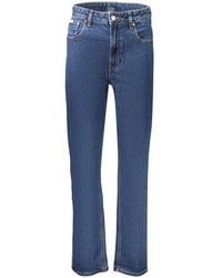 Calvin Klein - Blue Cotton 's Jeans - Lyst