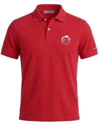 Trussardi Beachwear - Cotton Polo Shirt - Lyst