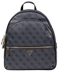 Guess - Gray Polyethylene Backpack - Lyst