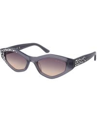 MARCIANO BY GUESS - Gray Acetate Sunglasses - Lyst