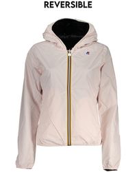 K-Way - Chic Reversible Hooded Jacket - Lyst