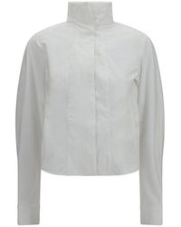 Jacquemus - White Cotton Dress Shirt - Lyst