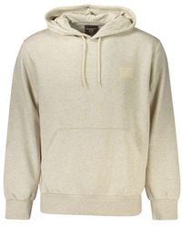 Timberland - Beige Cotton Sweatshirt - Lyst
