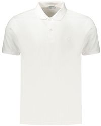 COVERI MOVING - Bianco Cotton Men's Polo - Lyst