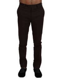 Bencivenga - Elegant Cotton Blend Trousers - Lyst