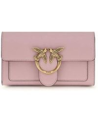 Pinko - Multicolor Calf Leather Bos Taurus Wallet - Lyst
