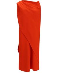 Balenciaga - Multicolor Silk Casual Dress - Lyst