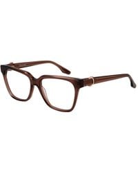 Trussardi - Brown Acetate Glasses (frames) - Lyst