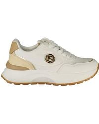 Laura Biagiotti - White Polyurethane Sneaker - Lyst
