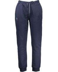 La Martina - Blue Cotton Men's Sweatpant - Lyst