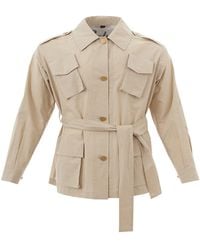 Sealup - Elegant Cotton Saharan Jacket - Lyst