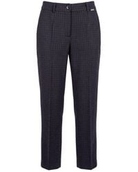 Baldinini - Blue Cotton Pants - Lyst
