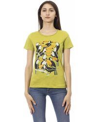 TRUSSARDI ACTION - Green Cotton T - Lyst