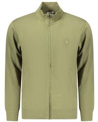 COVERI MOVING - Green Cotton Men's Sweatshirt - Lyst
