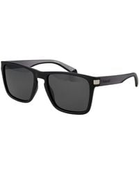 Polaroid - Black Plastic Sunglasses - Lyst