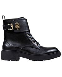 Liu Jo - Black Artificial Leather Lace - Lyst