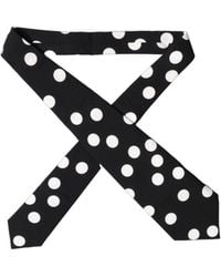 Dolce & Gabbana - Dolce & Gabbana Polka-Dot Silk Necktie - Lyst