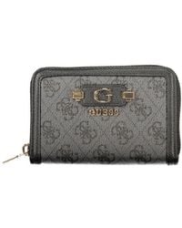 Guess - Black Polyurethane 's Wallet - Lyst