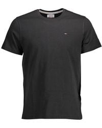 Tommy Hilfiger - Black Cotton T - Lyst