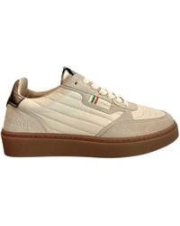 Pantofola D Oro - Beige Suede Mens Sneaker - Lyst