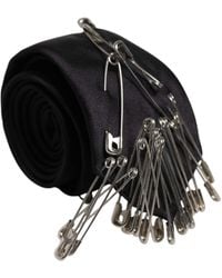 Dolce & Gabbana - 100% Silk Adjustable 'Sd Neckmen's Tie - Lyst