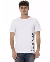 Bikkembergs - W H I T E Beachwear T-shirt - Lyst