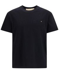 Valentino - Black Cotton T - Lyst