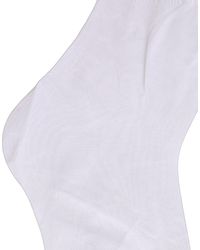 Dolce & Gabbana - .white Nylon Logo Calf Long Accessory Socks - Lyst