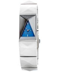 Chronotech - Silver Steel Watch - Lyst