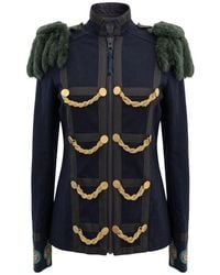 MR & MRS - Cotton Jacket - Lyst