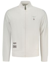 Accademia Militare - White Cotton Men Sweatshirt - Lyst