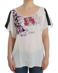 CoSTUME NATIONAL - Top White Sig12529 - Lyst