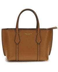 Tory Burch - Brown Calf Leather Bos Taurus Shoulder Bag - Lyst