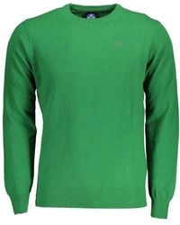 North Sails - Green Wool Men Sweater - Lyst
